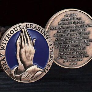 Prayer Hands - Lords Prayer Souvenir Gift-Token
